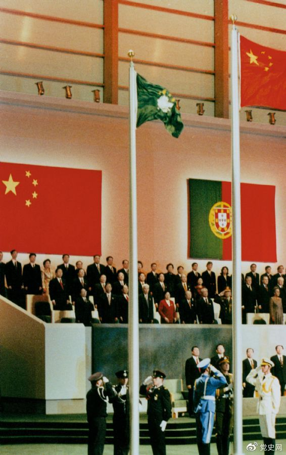 1999年12月20日，中國政府恢復行使對澳門的主權(quán)。